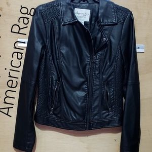 American Rag leather Black Jacket